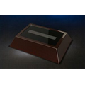 Dark Rosewood Rectangular LED Base (5 x 8-7/8")